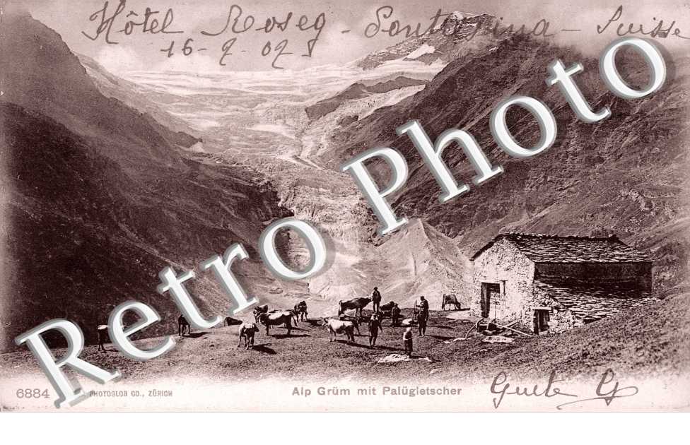 Alp Grum mit Plalugletscher