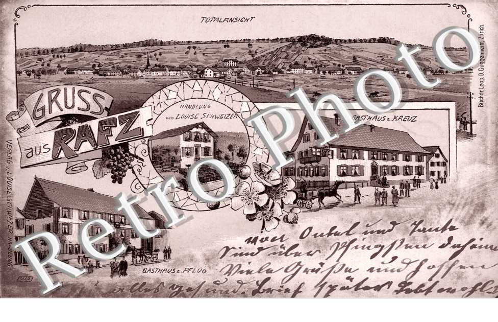 Gasthaus z. Kreuz. Gasthaus z. Pflug. Handlung von Louise Schweizer