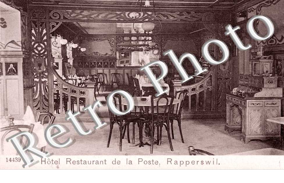 Interieur de l'Hotel Restaurant de la Poste