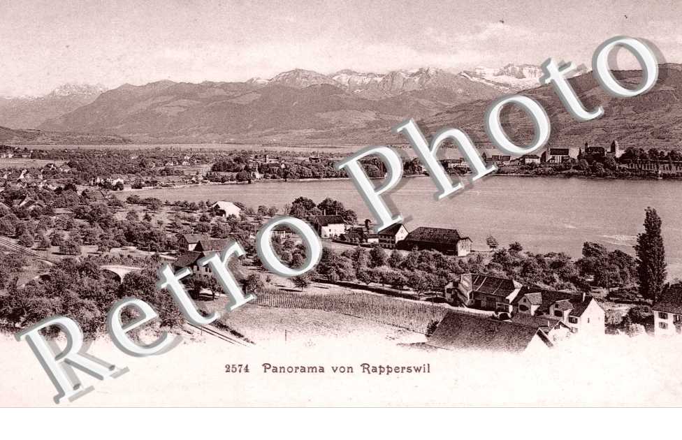 Panorama von Rapperswil