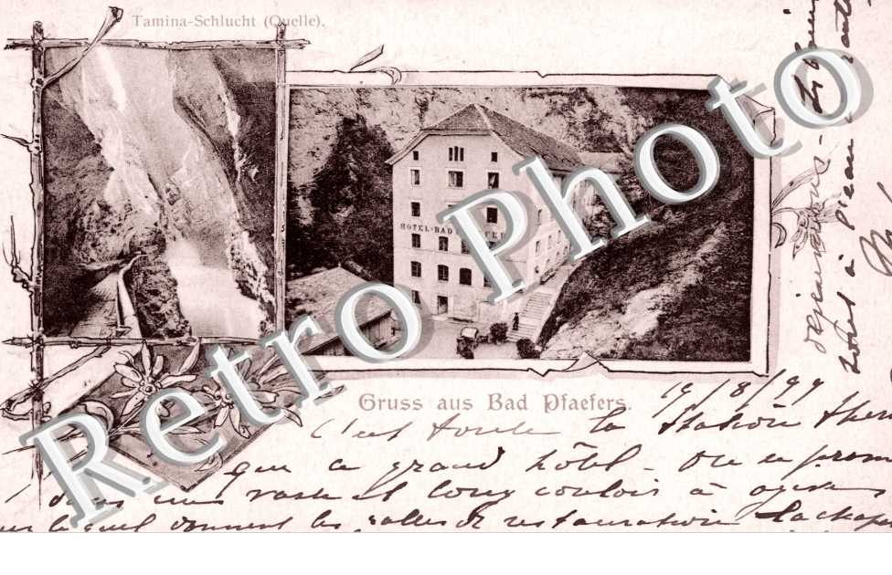 Gruss aus Bad Pfafers