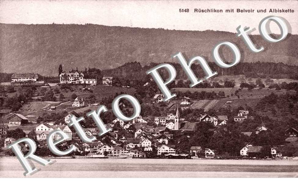 Ruschlikon mit Belvoir und Albiskette