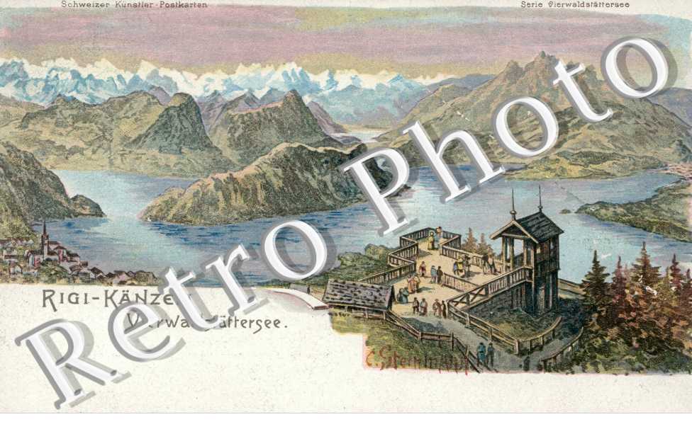 Rigi - Kanzeli - Vierwaldstatter see