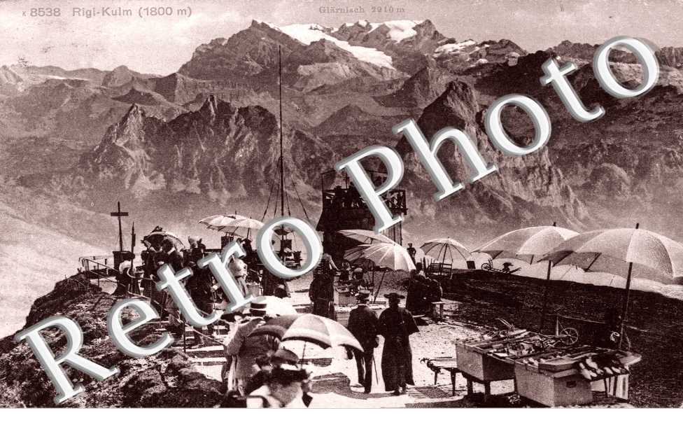 Glarnischn vue d'ensemble des montagnes
