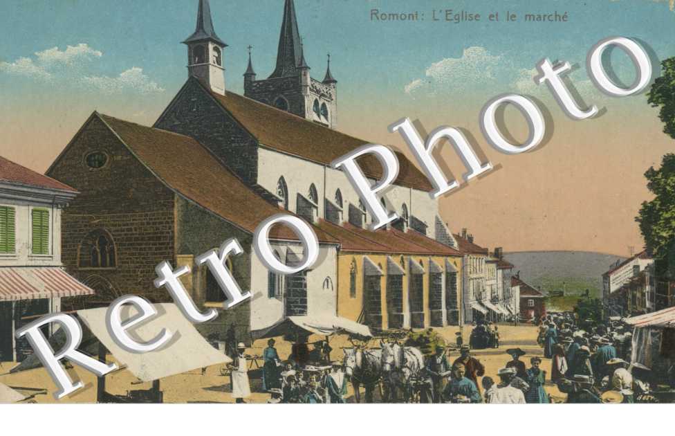 L'eglise et le marche