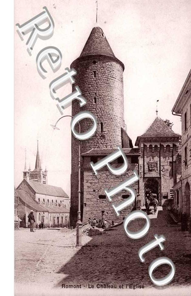 Le Chateau  et l'Eglise