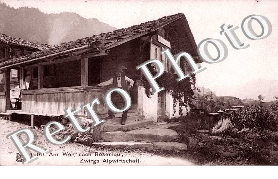 Am Weg nach Rosenlaui, Zwirgs AlPwirtschaft