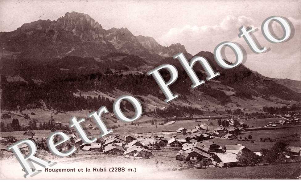Rougemont et le Rubli 2288 m
