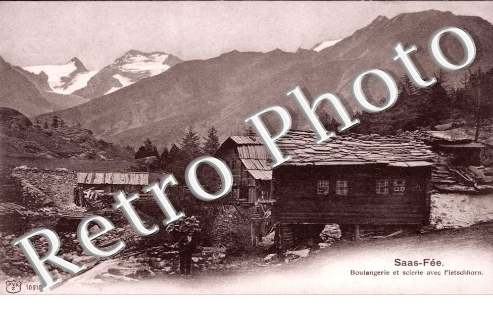 Saas-Fee, des Chalets