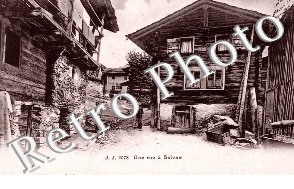Une rue a Salvan