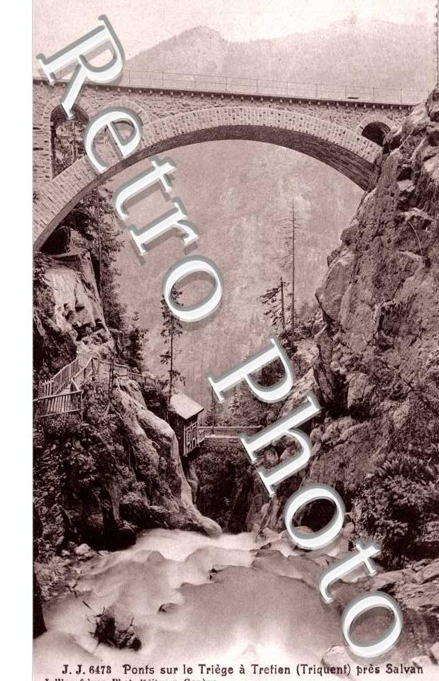 Pont sur le Triege a Trefian