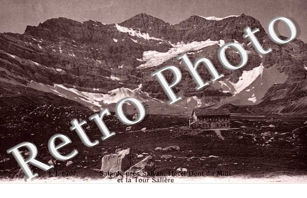 Hotel dent du Midi et la Tour Saliere