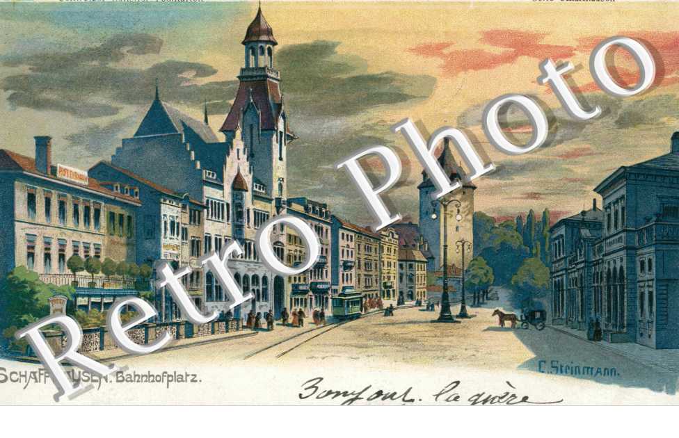 Bahnhofplatz, place de la gare