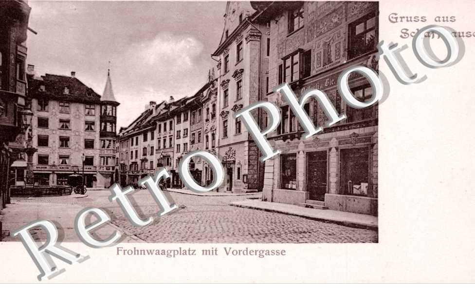 Frohnwaagplatz mit Vordergasse