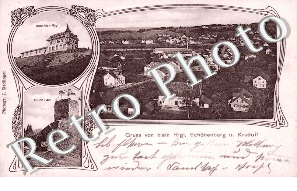Ruine Last, Hotel klein Rigi