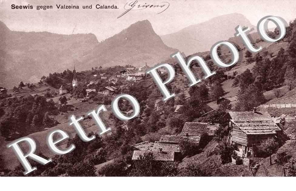 Seewis gegen Valzeina und Calanda