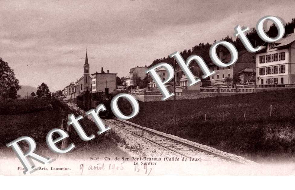Chemin de fer - Pont Brassus