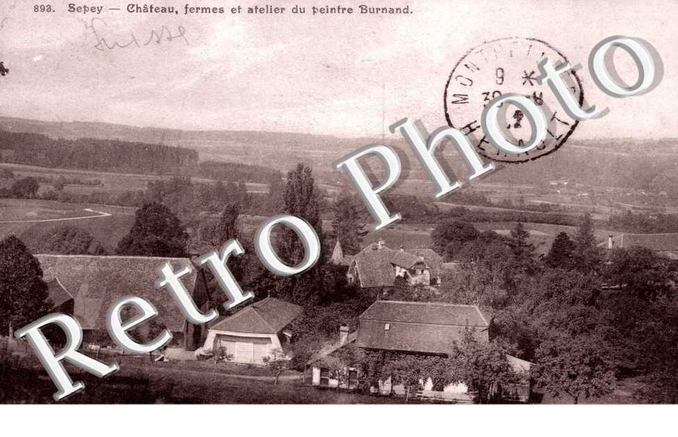 Cheau, Fermes et atelier du PeintreBurnand