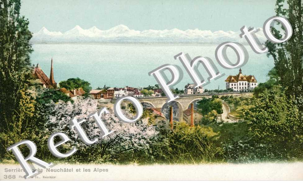 le Lac et les Alpes