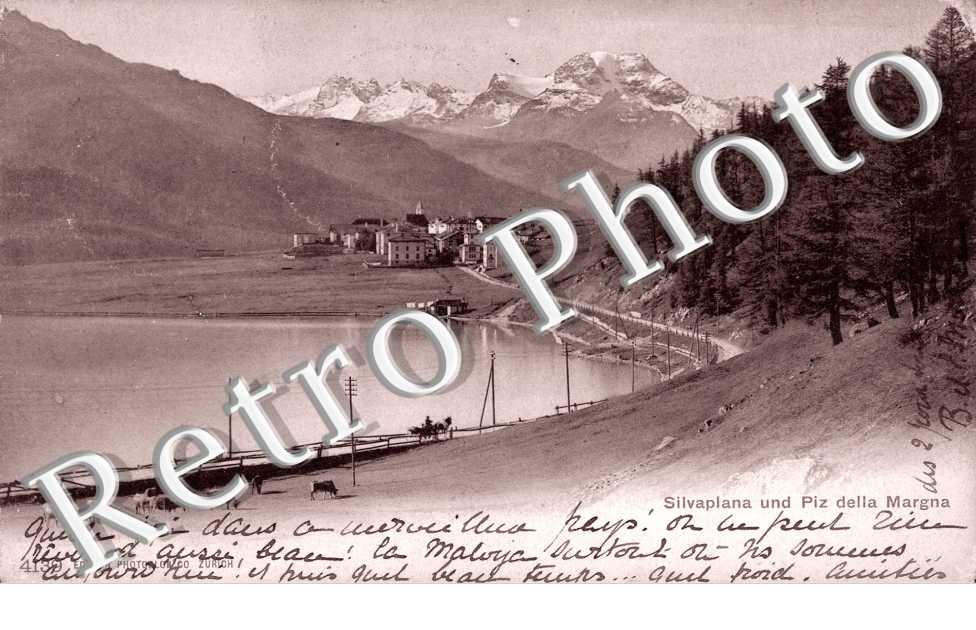 Silvaplana und Piz della Margna