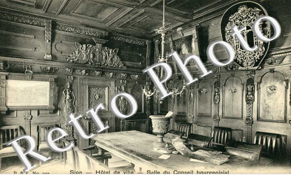 hotel de ville Salle du conseil bourgeoisial