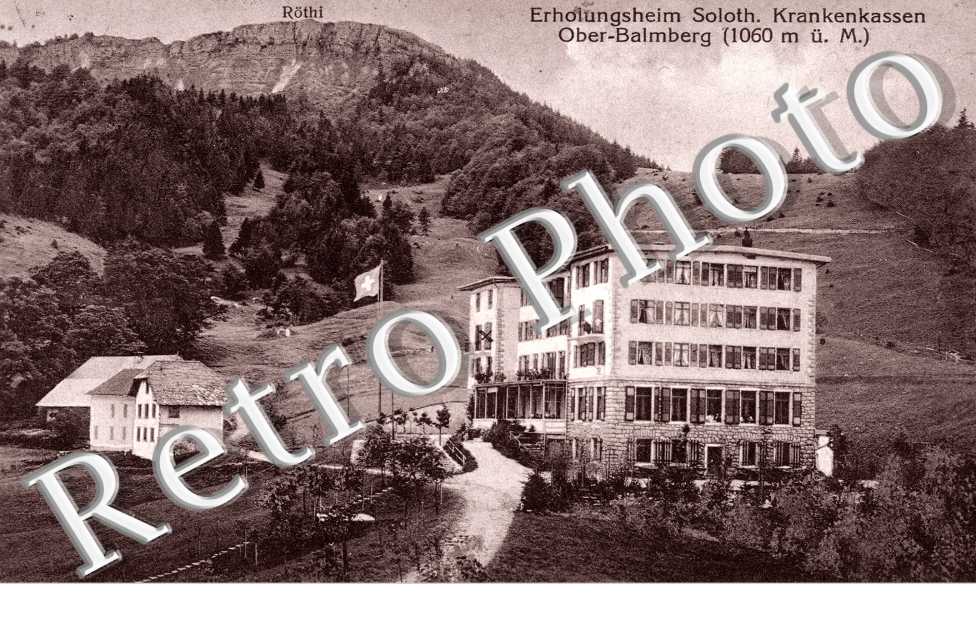 Erholundgsheim Soloth, Krankenkassen, Ober-Balmberg