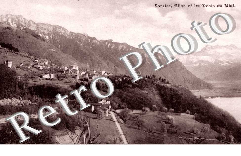 Sonzier, Glion et les Dents du Midi
