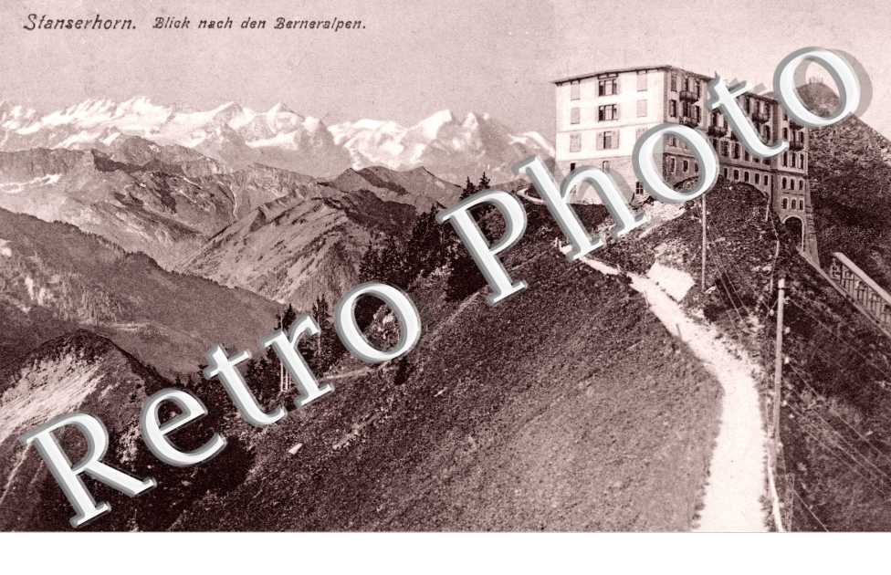 Blick nach den Berneralpen