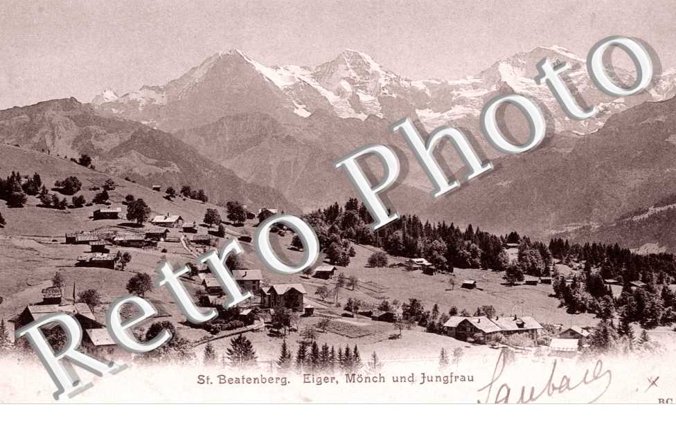 Saint-Beatenberg, Eiger, Monch und Jungfrau