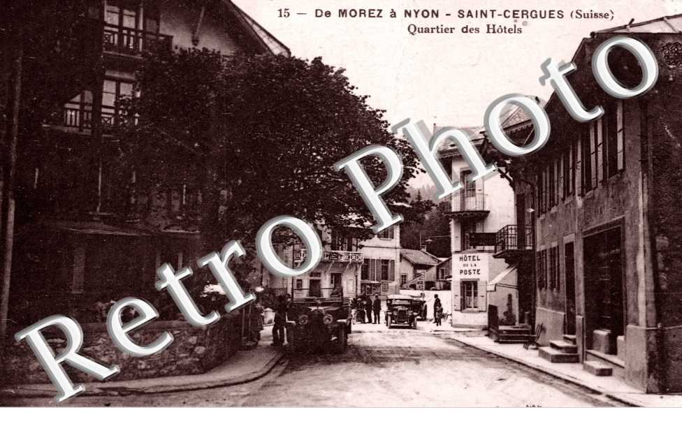 De Morez a Nyon, Quartier des Hotels