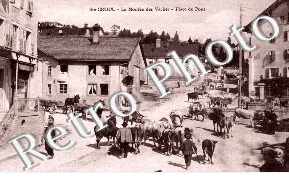 La montee des vaches - place du pont