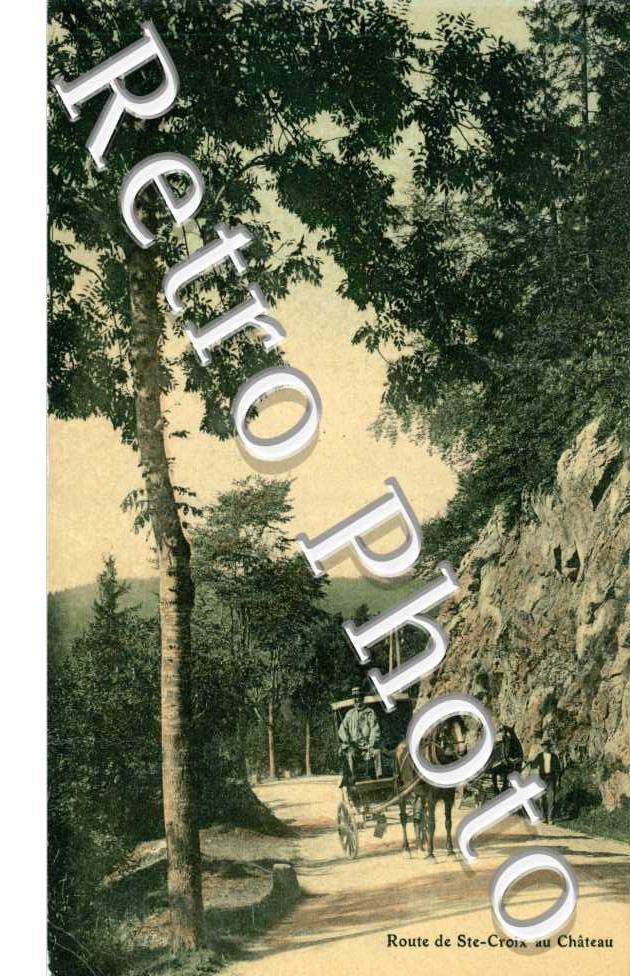 route de Sainte Croix au chateau
