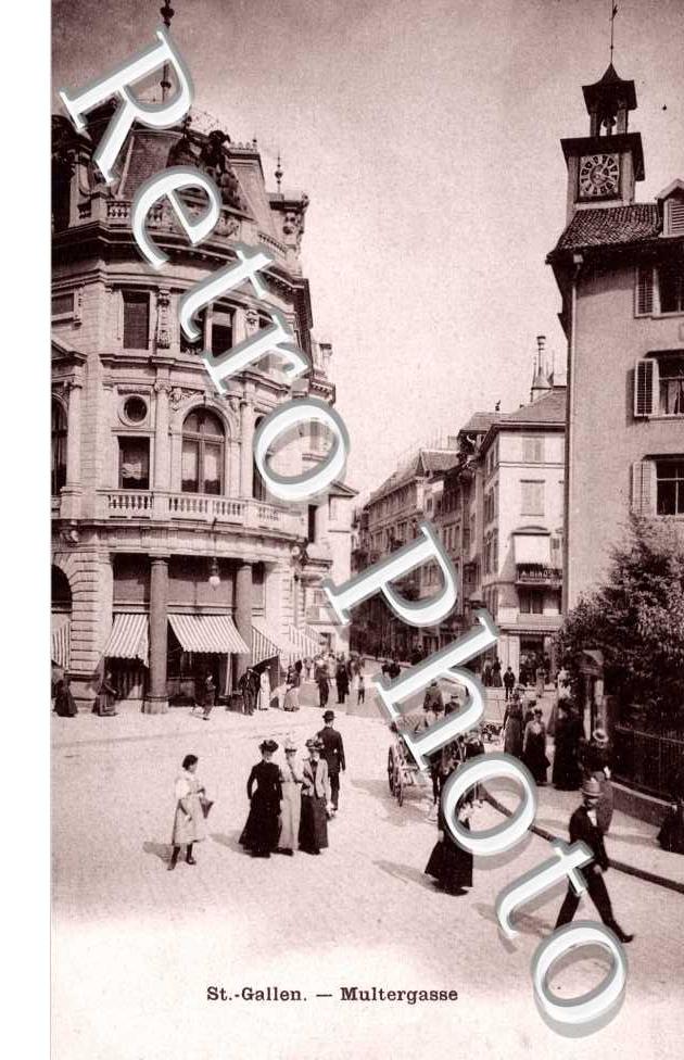 St. Gallen. Mutltergasse