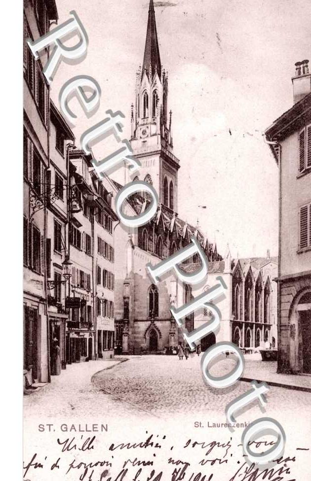 St. Gallen Laurenzenkirche. Eglise de Laurens
