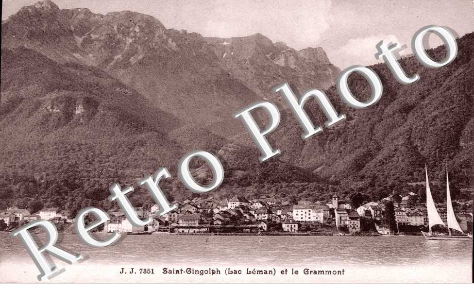 Lac Leman et le Grammont