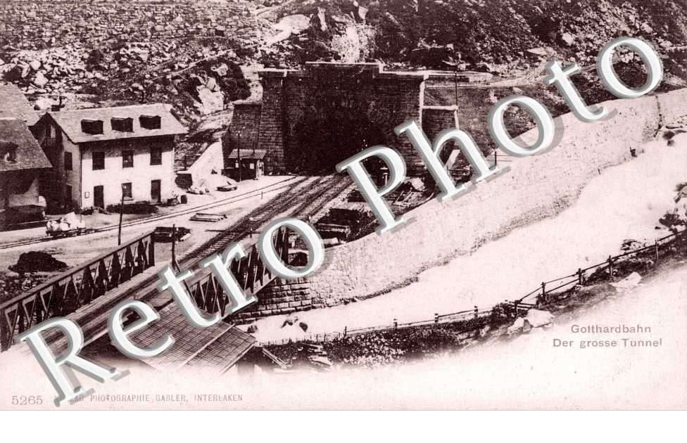 Gotthardbahn, Der grosse Tunnel