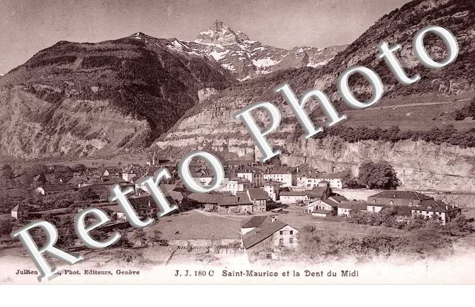 Saint-Maurice et la Dent du Midi