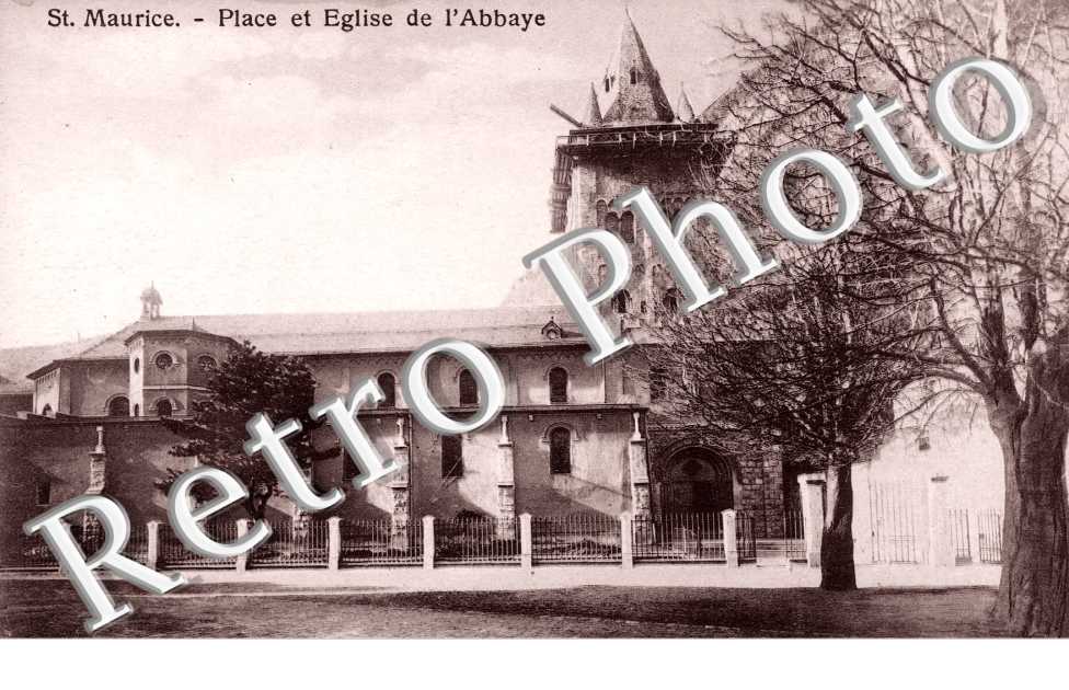 Place et Eglise de l'Abbaye