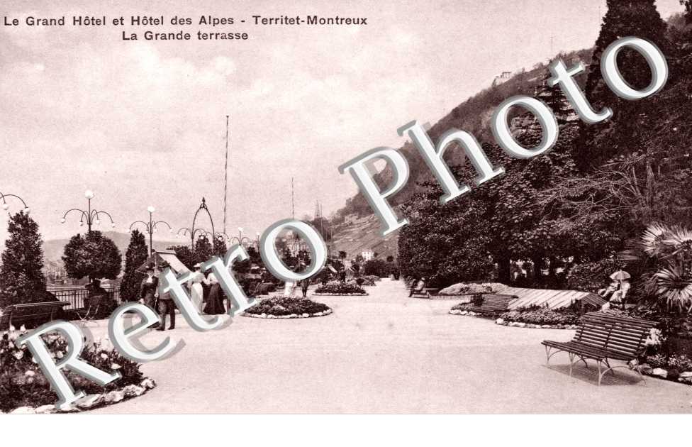 Grand hotel et hotel des alpes - la grande terrasse