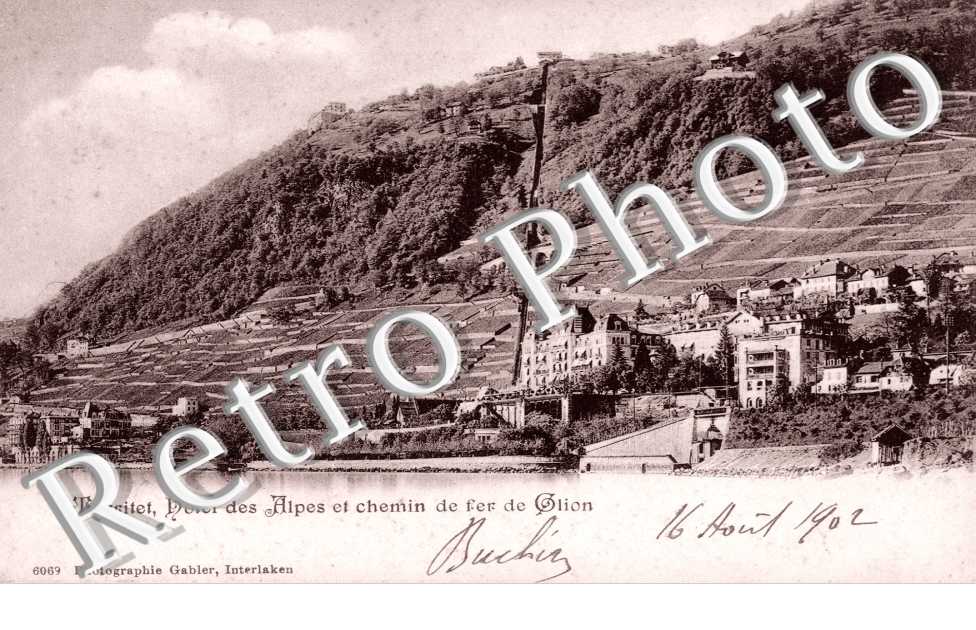 Hotel des Alpes et chemin de fer de Glion