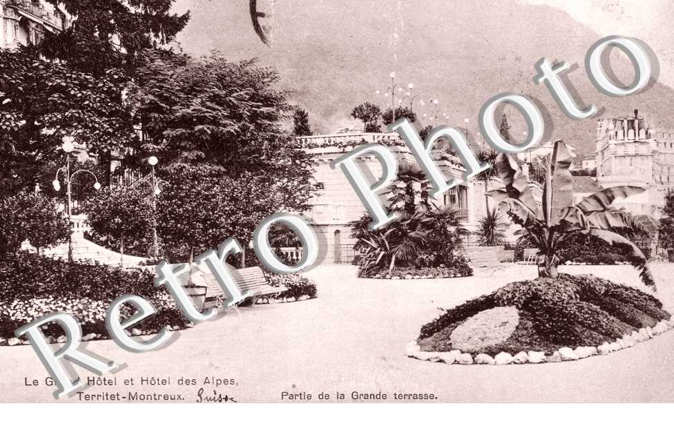 Le grand hotel et hotel des Alpes