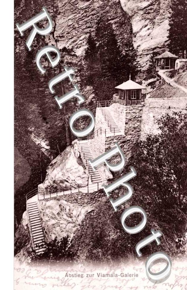 Abstieg zu Viamala-Galerie