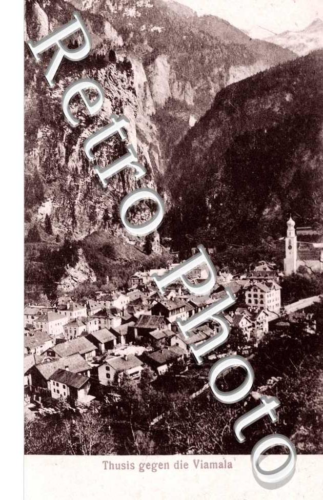 Thusis gegen die Viamala