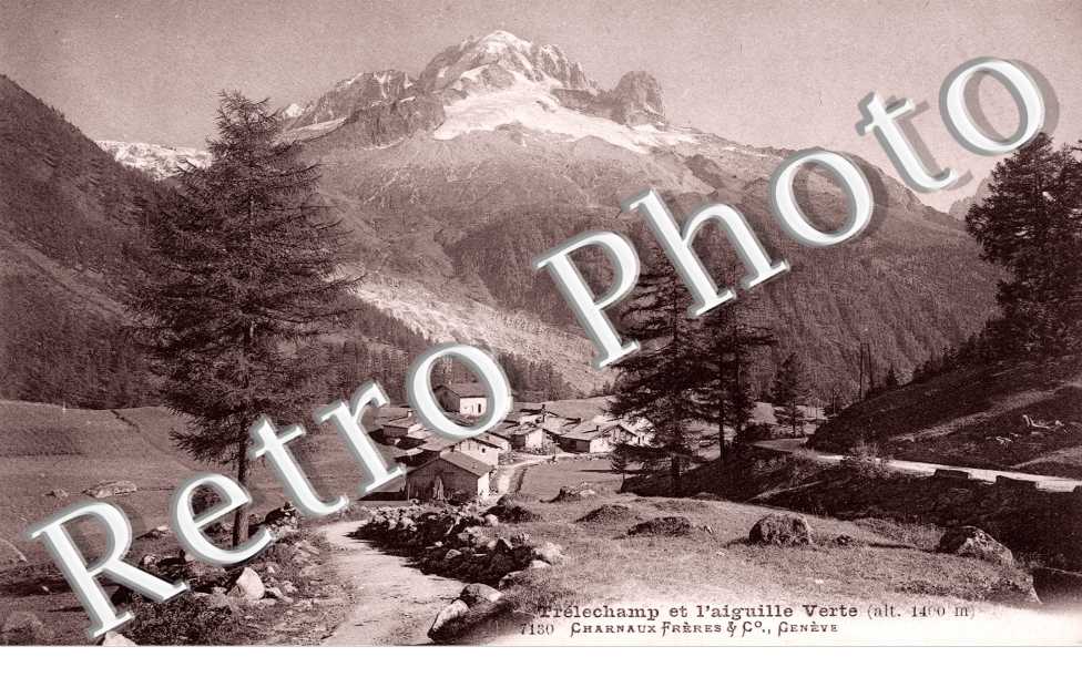 Trelechamp et l'Aiguille Verte