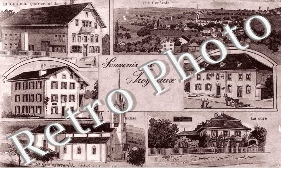 Vue Generale, Ecole, la Cure