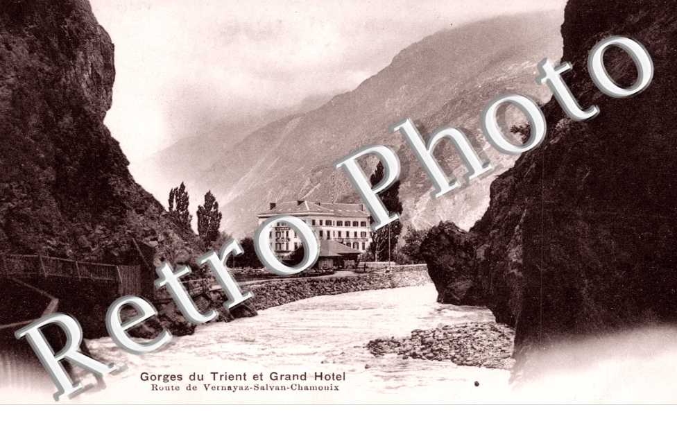Gorges du Trient et Grand hotel