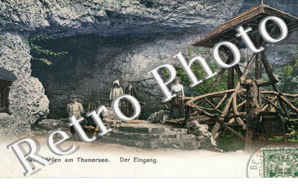 Beatushohlen am Thunersee. Beatus Caves sur le lac de Thoune