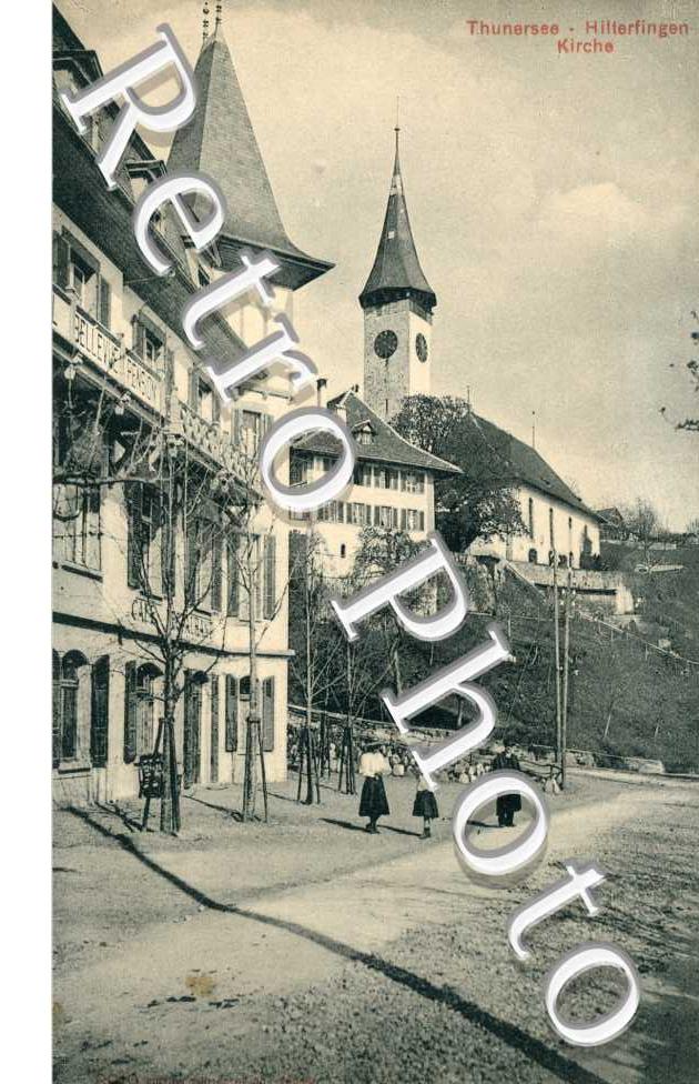 Thunersee Hilterfingen Kirche. eglise