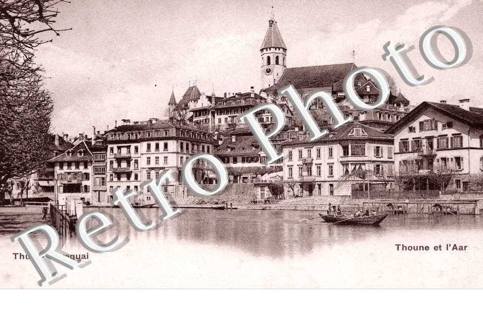 Aarequai, Thoune et l'Aar