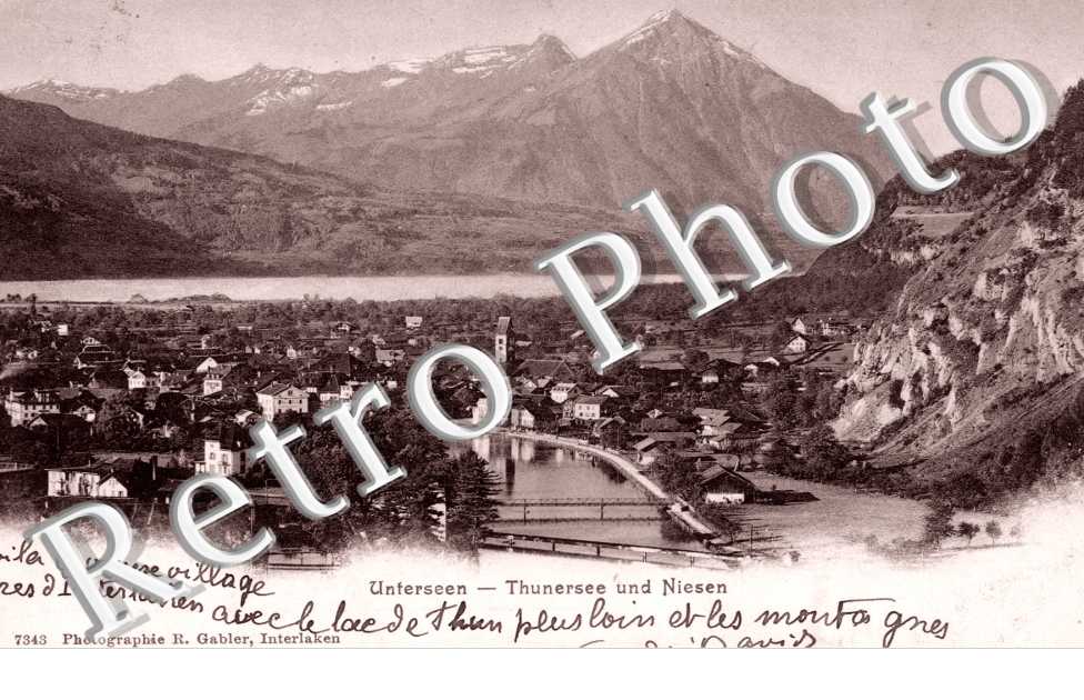 Thunersee und Niesen